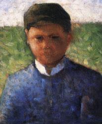 Georges Seurat The Little Peasant in Blue China oil painting art